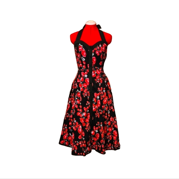 Restyle Alternative Fashion Dresses & Skirts - FABULOUS RESTYLE ALTERNATIVE FASHION ROCKABILLY HALTER DRESS!